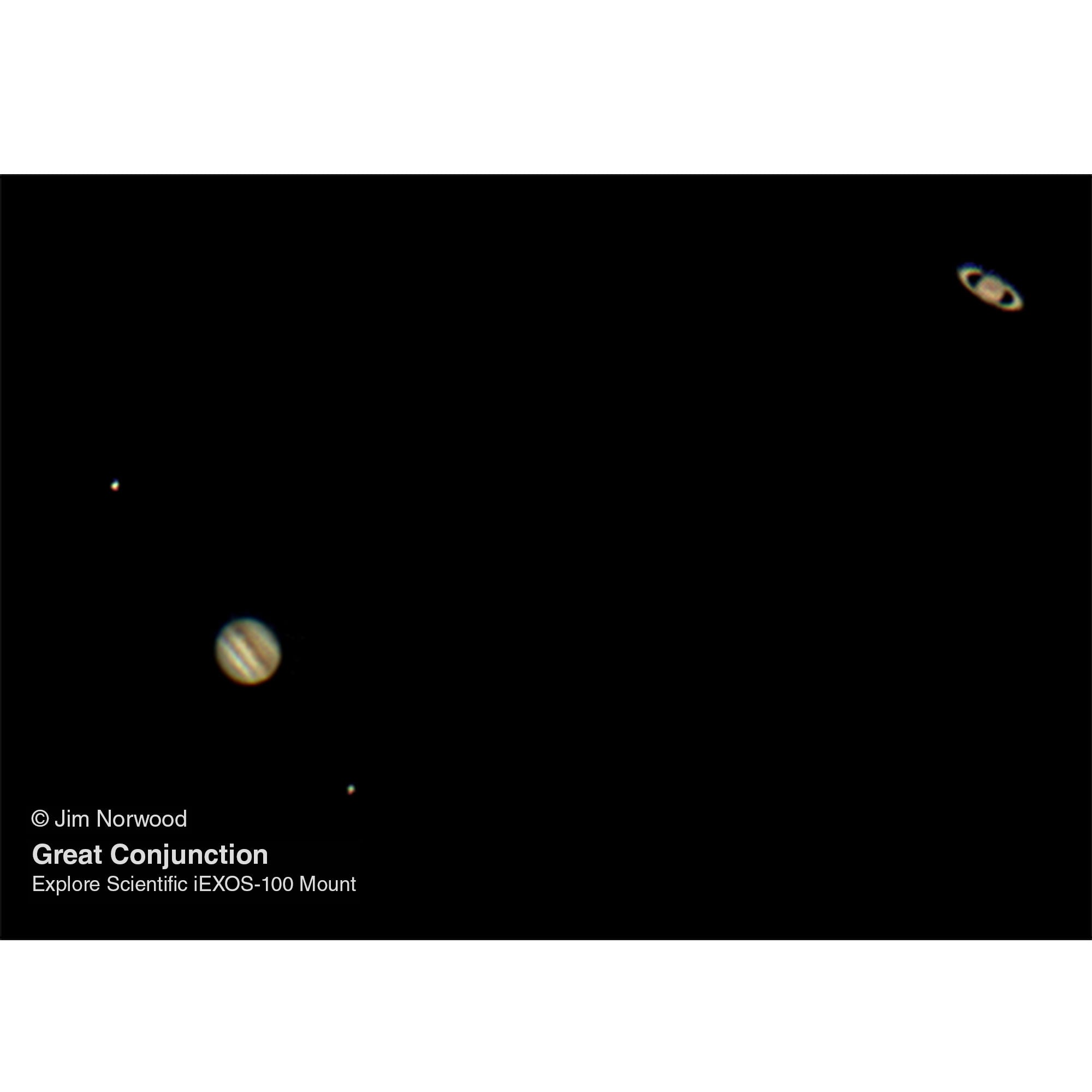 ED80 Essential Series Air-Spaced Triplet Refractor Telescope with 0.8x Focal Reducer and iEXOS-100-2 PMC-Eight Equatorial Tracker System | Telescope | Wiccan Center