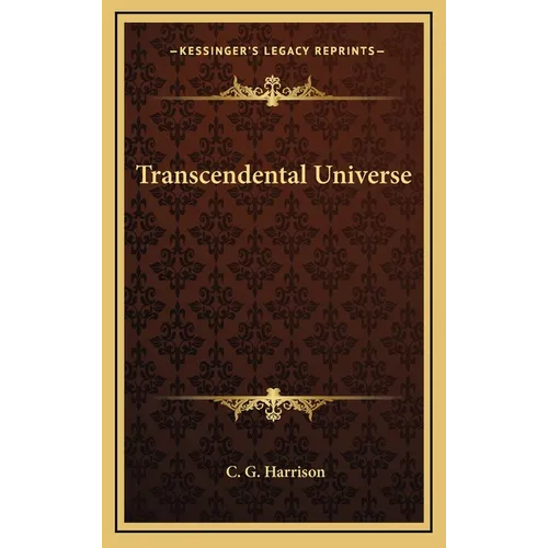 Transcendental Universe - Hardcover | Books | Wiccan Center