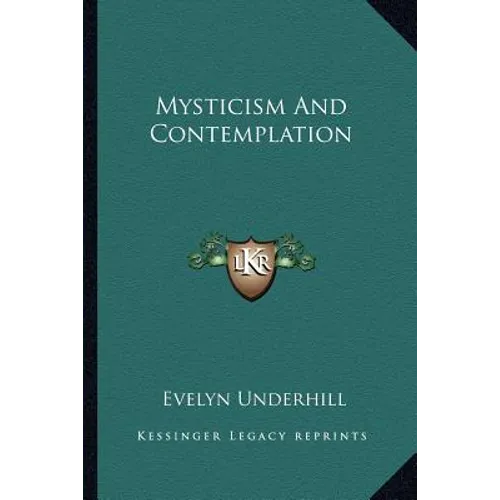 Mysticism And Contemplation - Paperback | Books | Wiccan Center