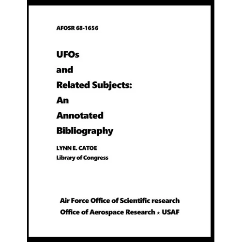 UFOs and Related Subjects: An Annotated Bibliography - Paperback | Books | Wiccan Center