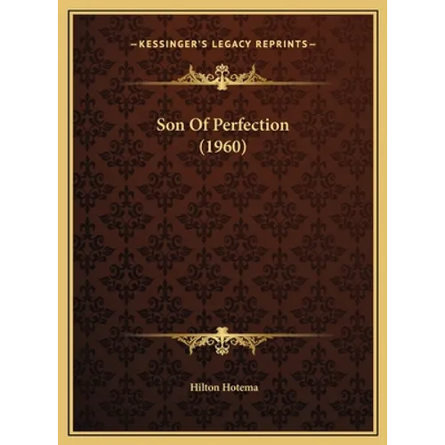 Son Of Perfection (1960) - Hardcover | Books | Wiccan Center