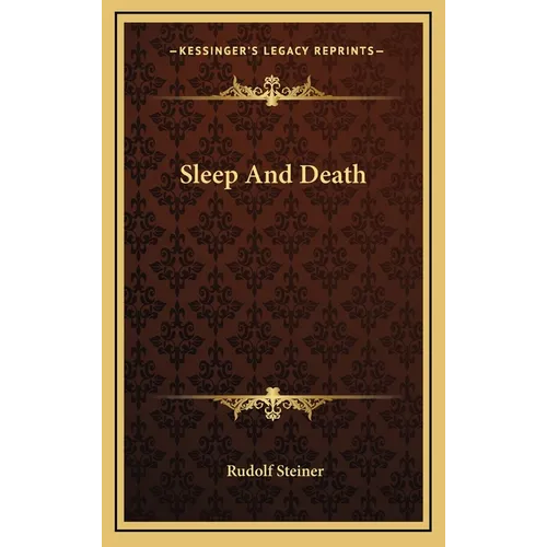 Sleep And Death - Hardcover | Books | Wiccan Center