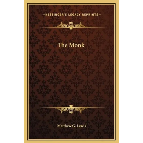 The Monk - Hardcover | Books | Wiccan Center