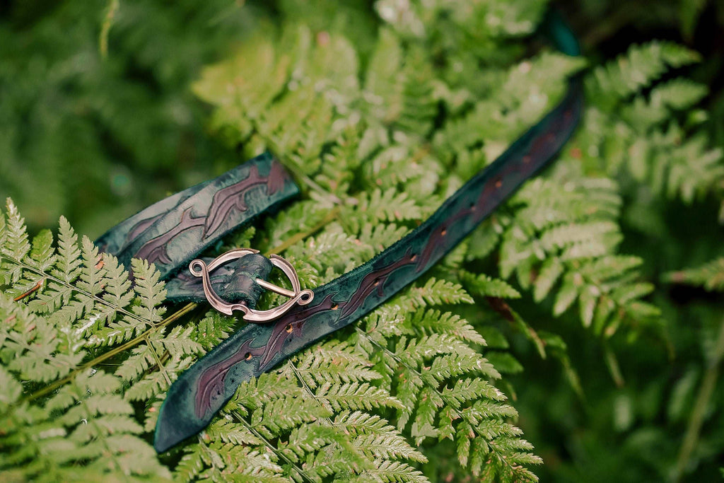 Elvish green leaf belt | | Wiccan Center