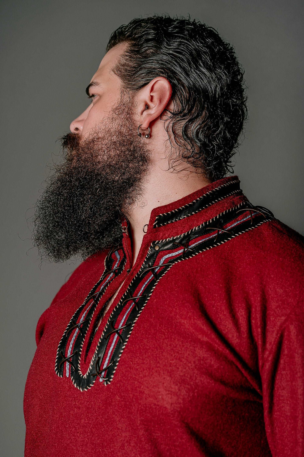 Harald red wool tunic (Vikings) | | Wiccan Center