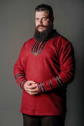 Harald red wool tunic (Vikings) | | Wiccan Center