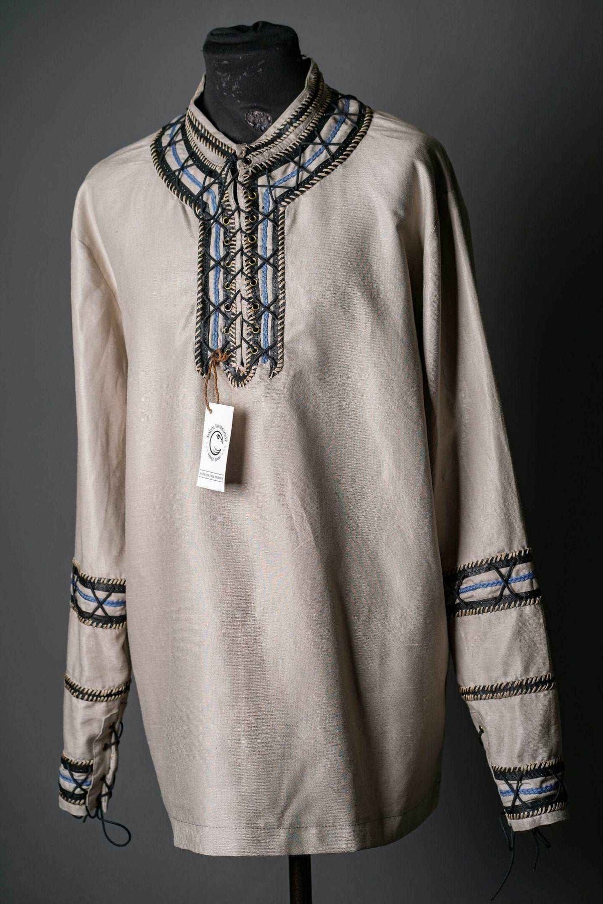 Haraldr white wool tunic (Vikings) | | Wiccan Center