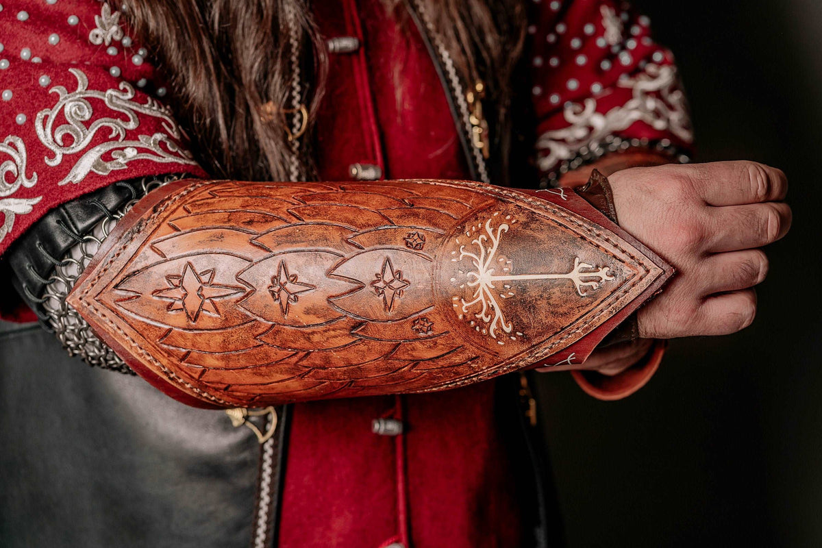 Boromir leather bracers (Lord of the Rings) | | Wiccan Center