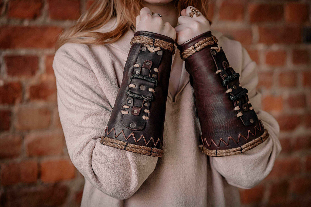 Celtic leather bracers | | Wiccan Center