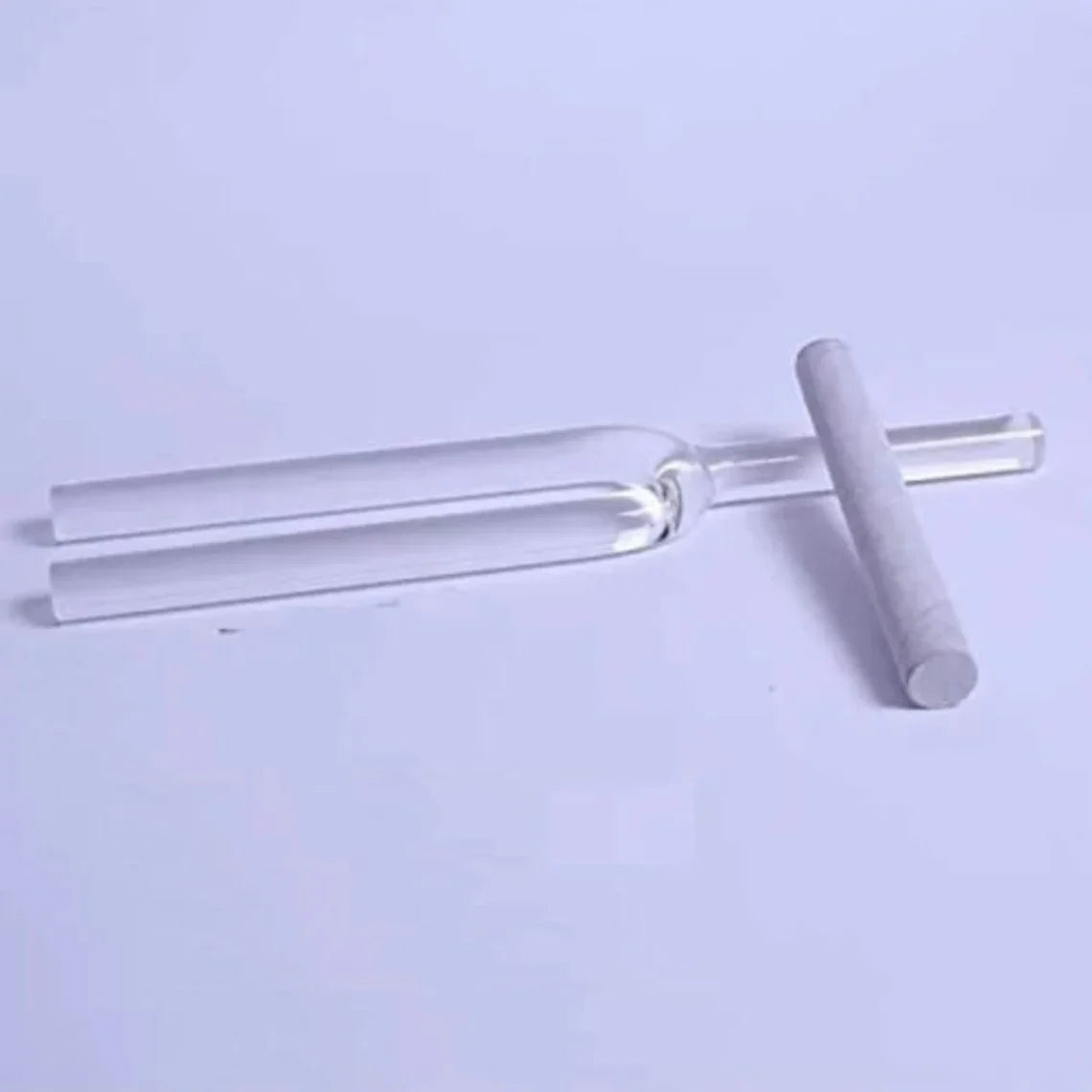 16mm B Crown Chakra Clear Crystal Tuning Fork