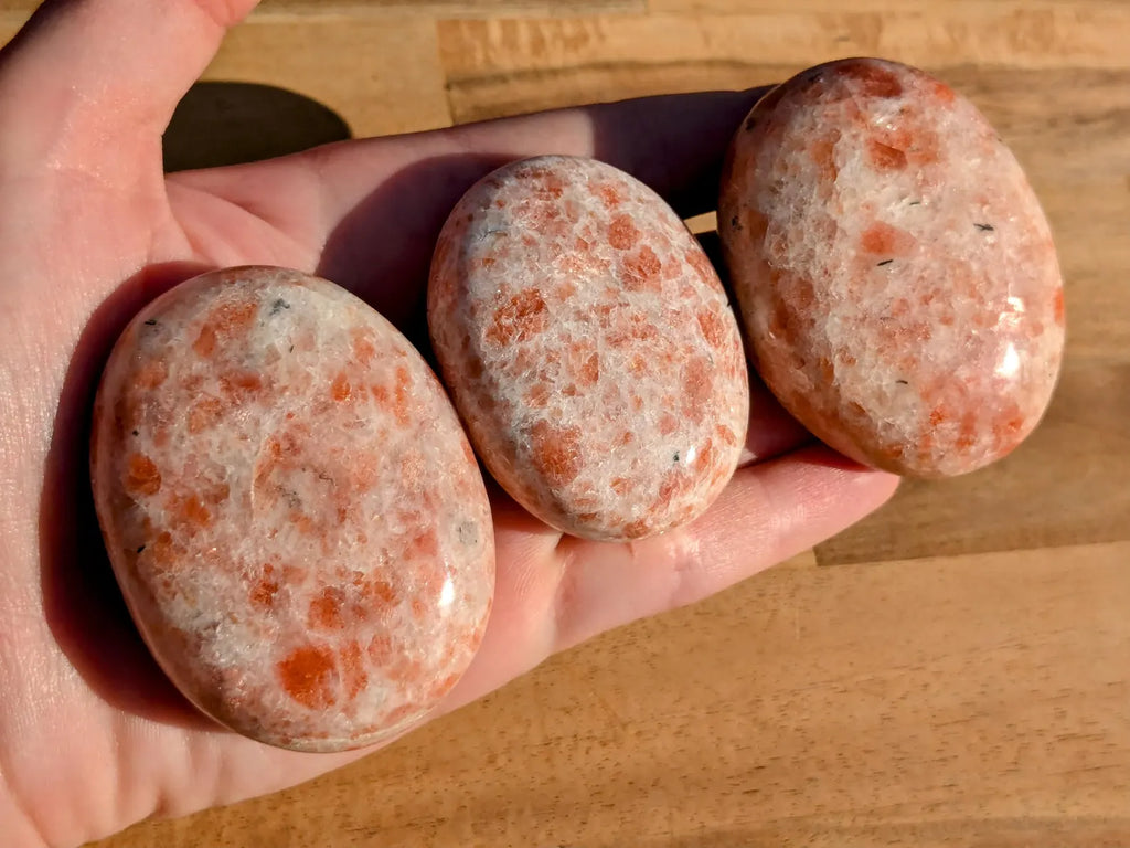 Sunstone Palm Stones | | Wiccan Center