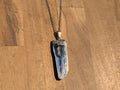 Blue Kyanite + Clear Quartz Necklace | | Wiccan Center