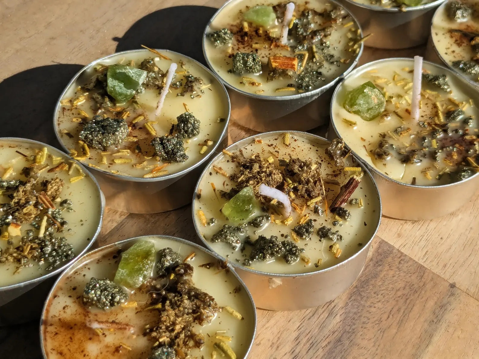 SAMHAIN Tallow + Beeswax Tealight Candles | | Wiccan Center