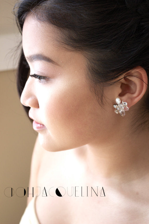 Swarovski Flower Hair Pin