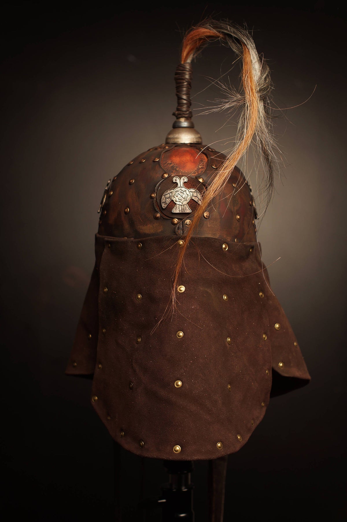 Medieval battle leather helmet | | Wiccan Center
