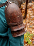 Viking shoulder armor embossed | | Wiccan Center