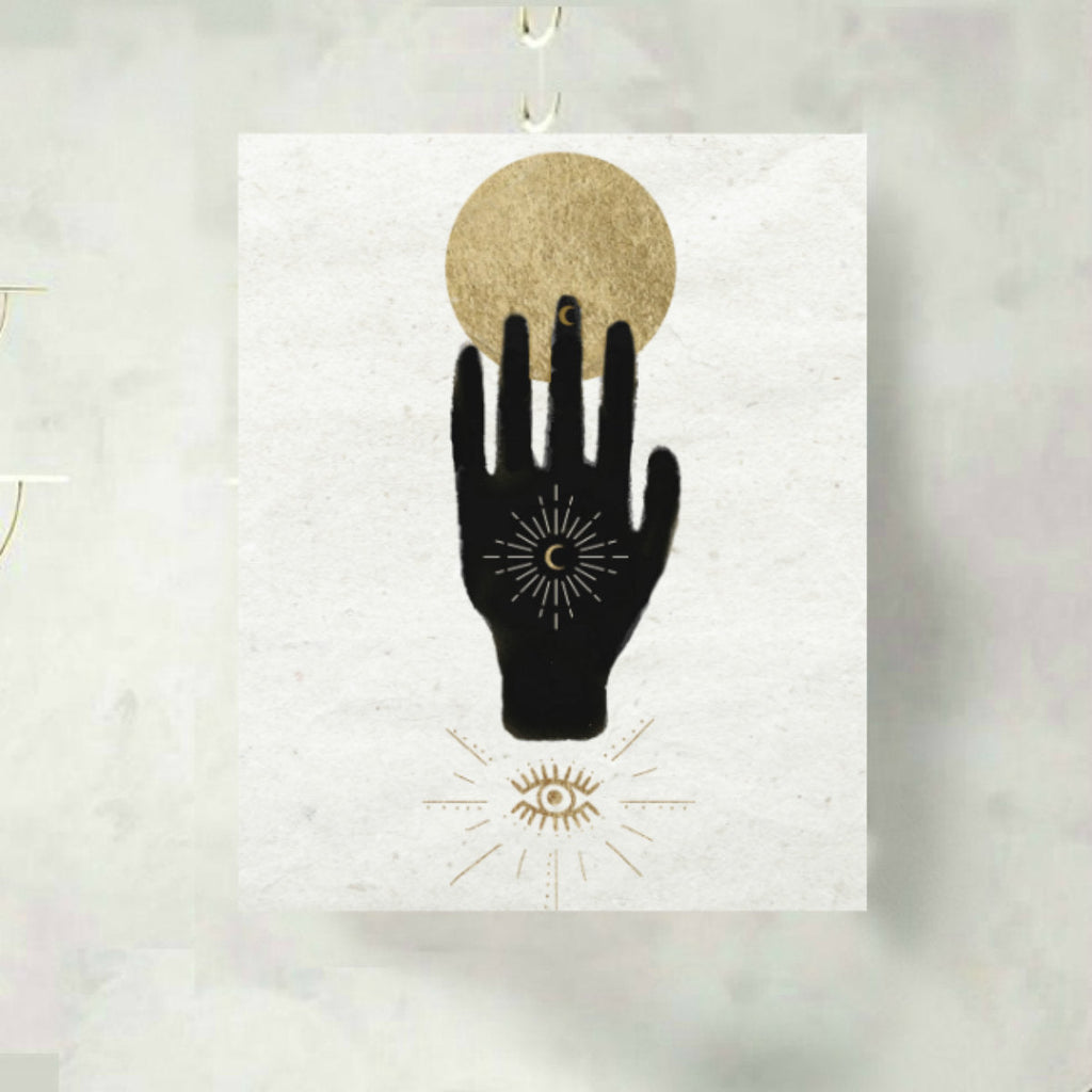 Stardust Palmistry Art Print