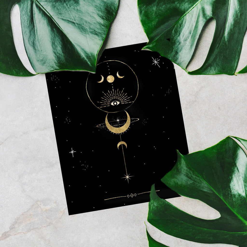 Lunar Eclipse Art Print