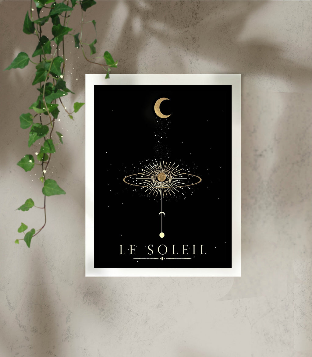 Le Soleil Art Print