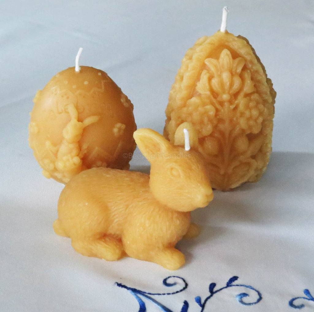 Spring Easter Set of Beeswax Candles | Candles | Wiccan Center