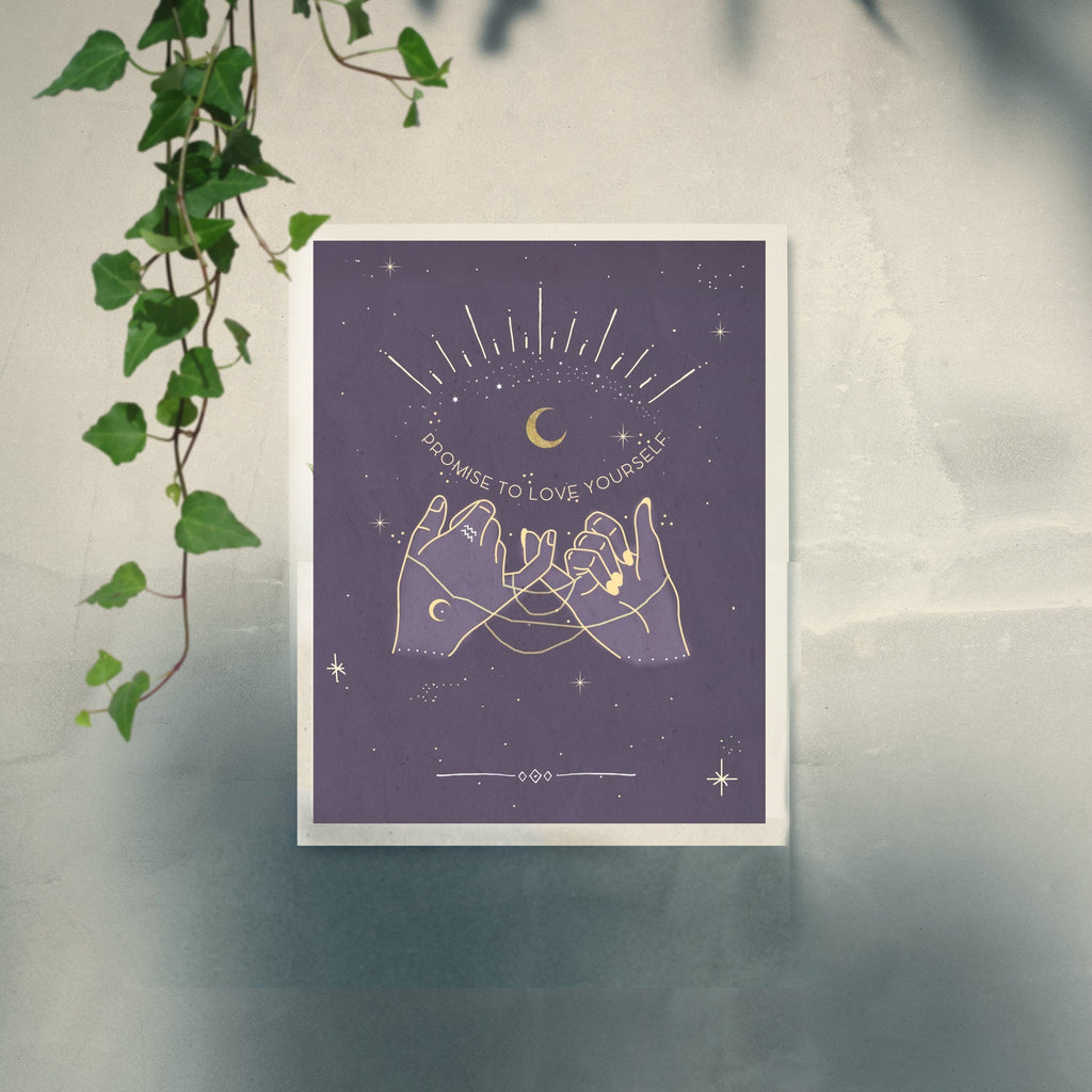 Celestial Hands Art Print