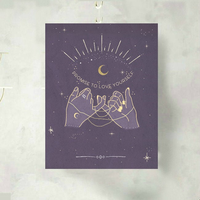 Celestial Hands Art Print