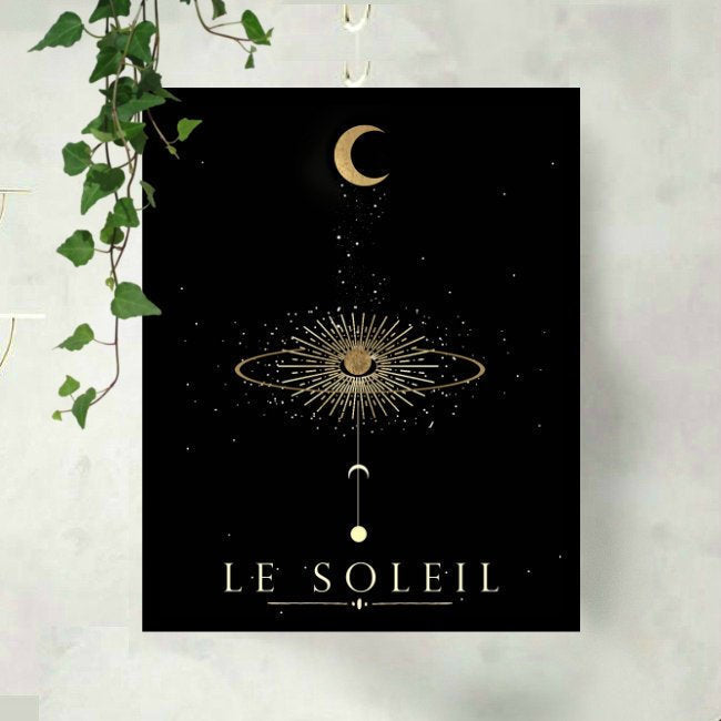 Le Soleil Art Print