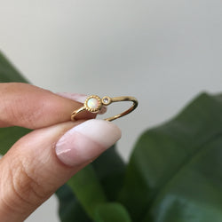 The Celestia Opal Ring | Rings | Wiccan Center