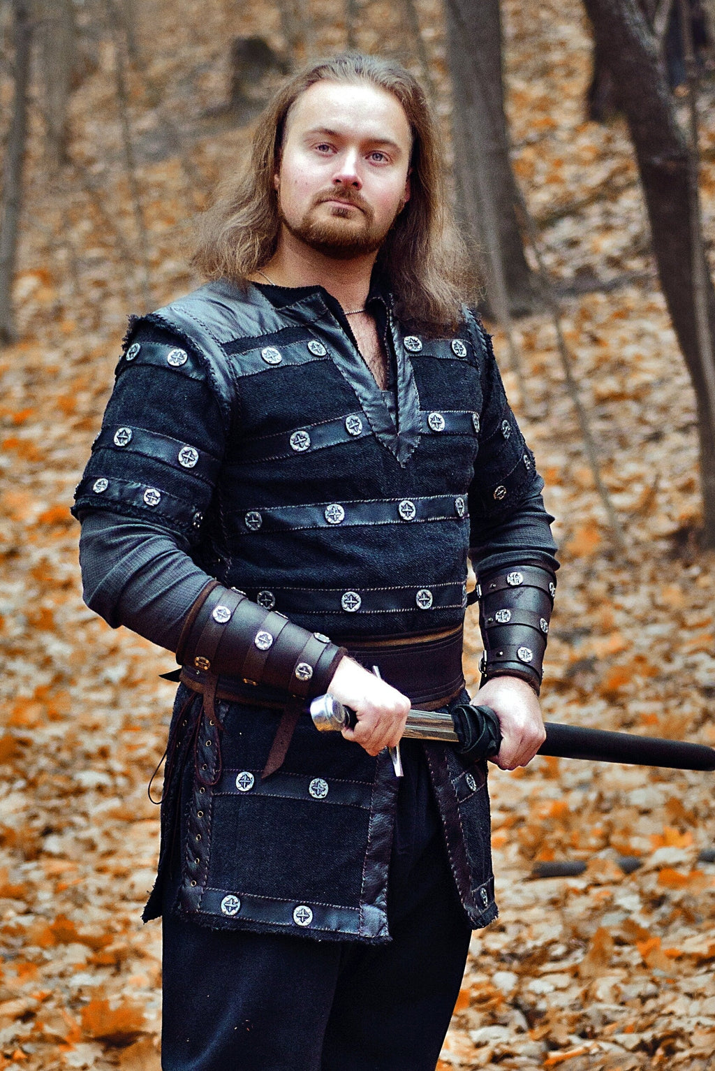 Medieval leather bracers for Larp | | Wiccan Center