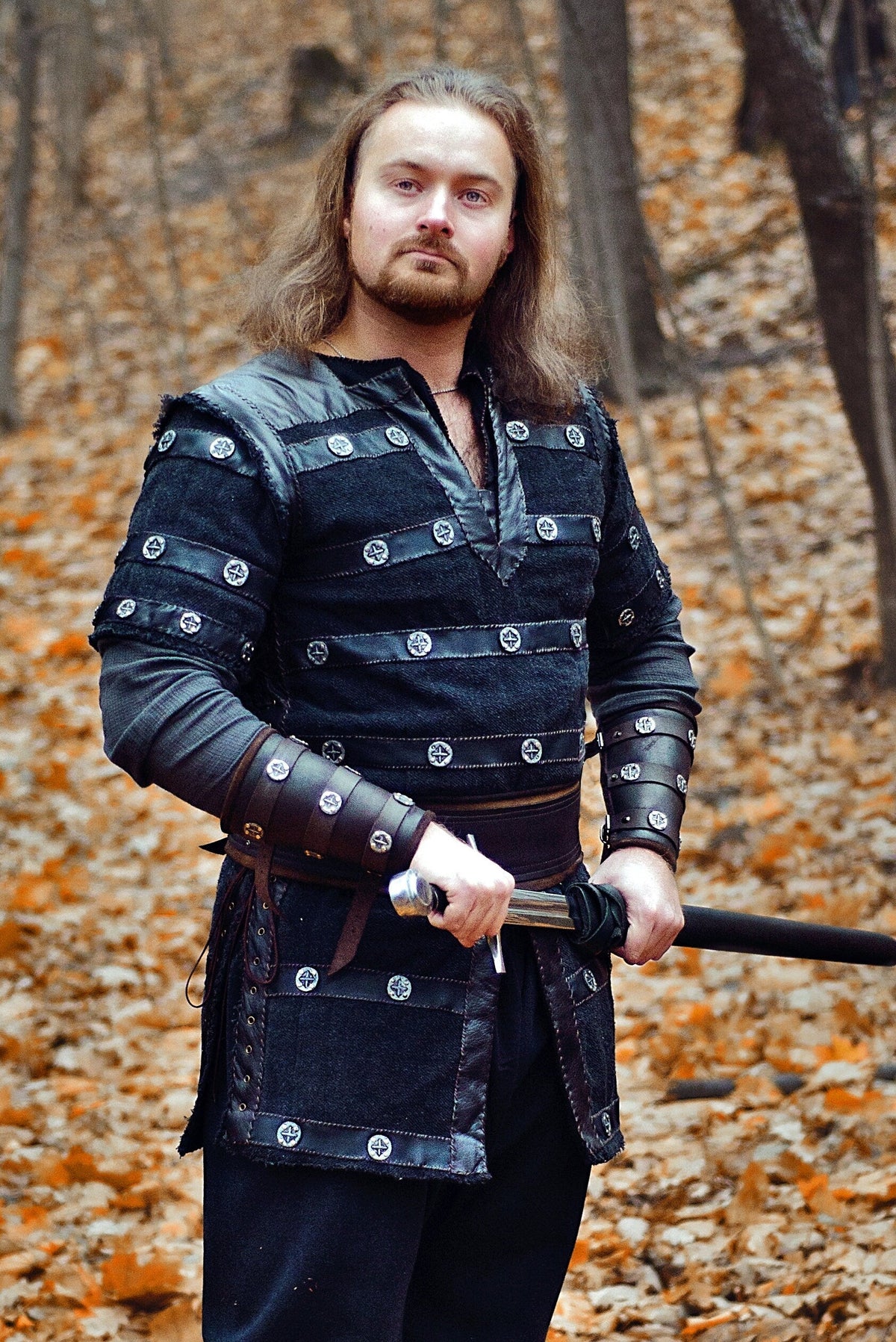 Medieval leather bracers for Larp | | Wiccan Center