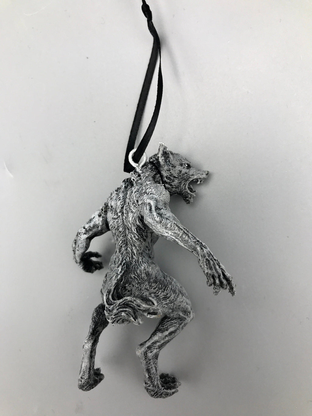 Werewolf Ornament, grayscale