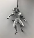Werewolf Ornament, grayscale