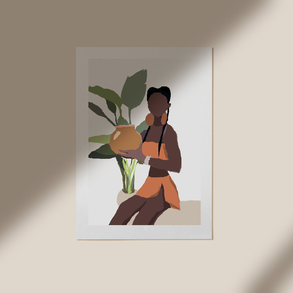 The Goddess Art Print