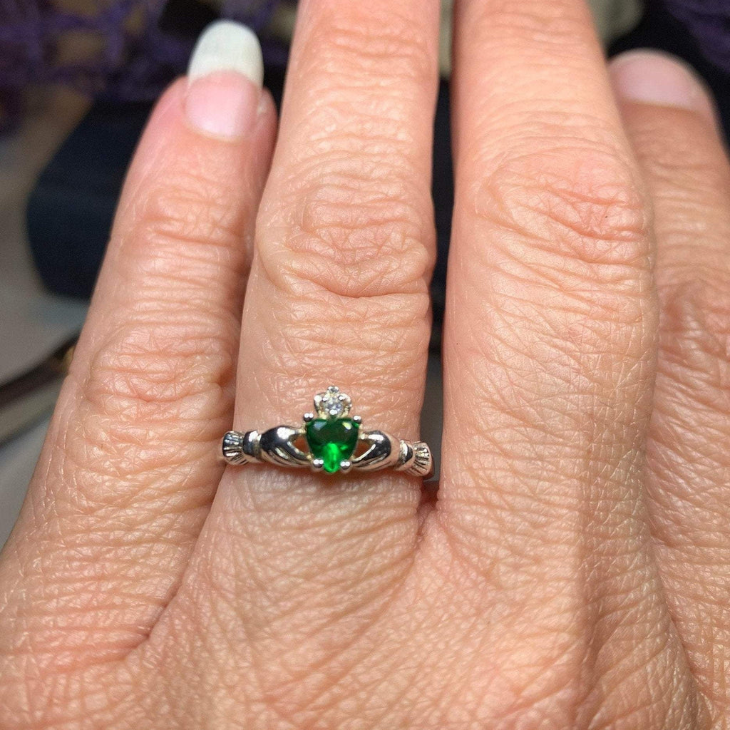 Dalkey Petite Claddagh Ring | Ring | Wiccan Center