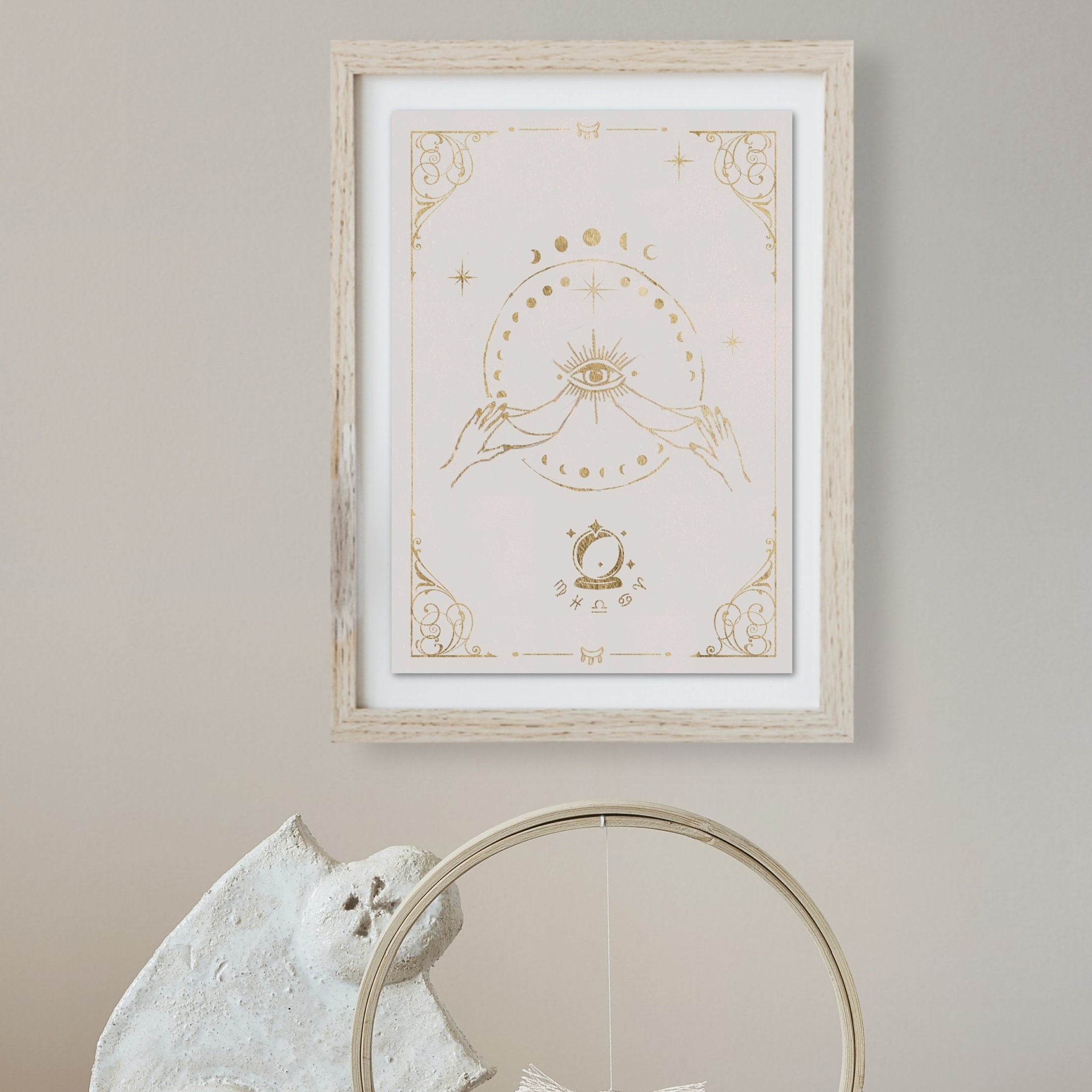 The Cleo Moon Art Print