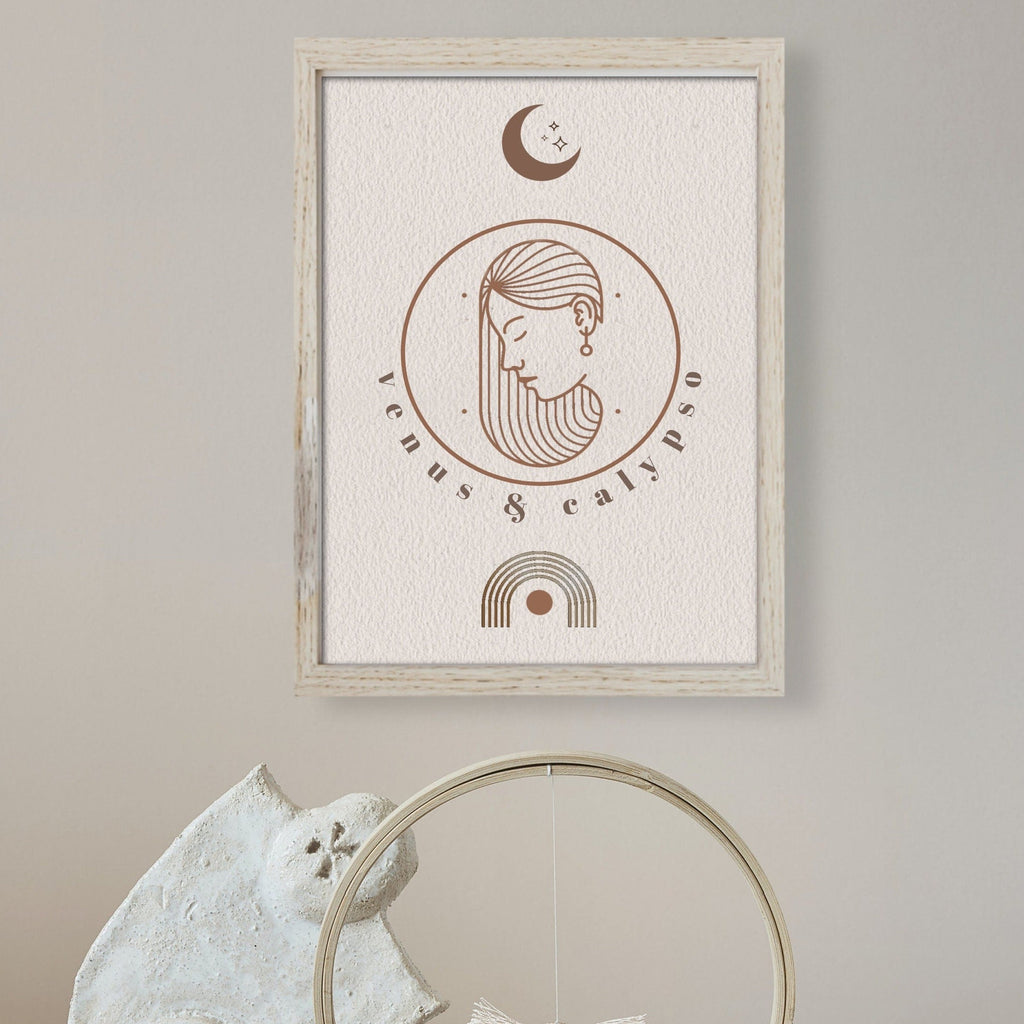 Venus & Calypso Art Print