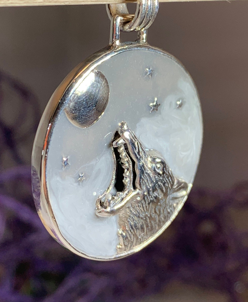 Midnight Wolf Necklace | Pendant | Wiccan Center