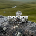 Ballingarry Irish Claddagh Ring in Sterling Silver | Ring | Wiccan Center