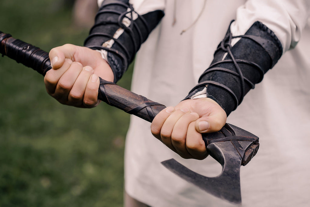 Viking leather bracers | | Wiccan Center