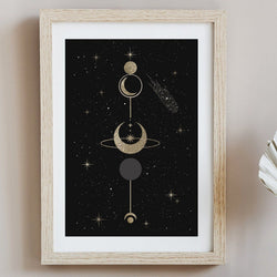 In the Stars Art Print | Posters, Prints, & Visual Artwork | Wiccan Center