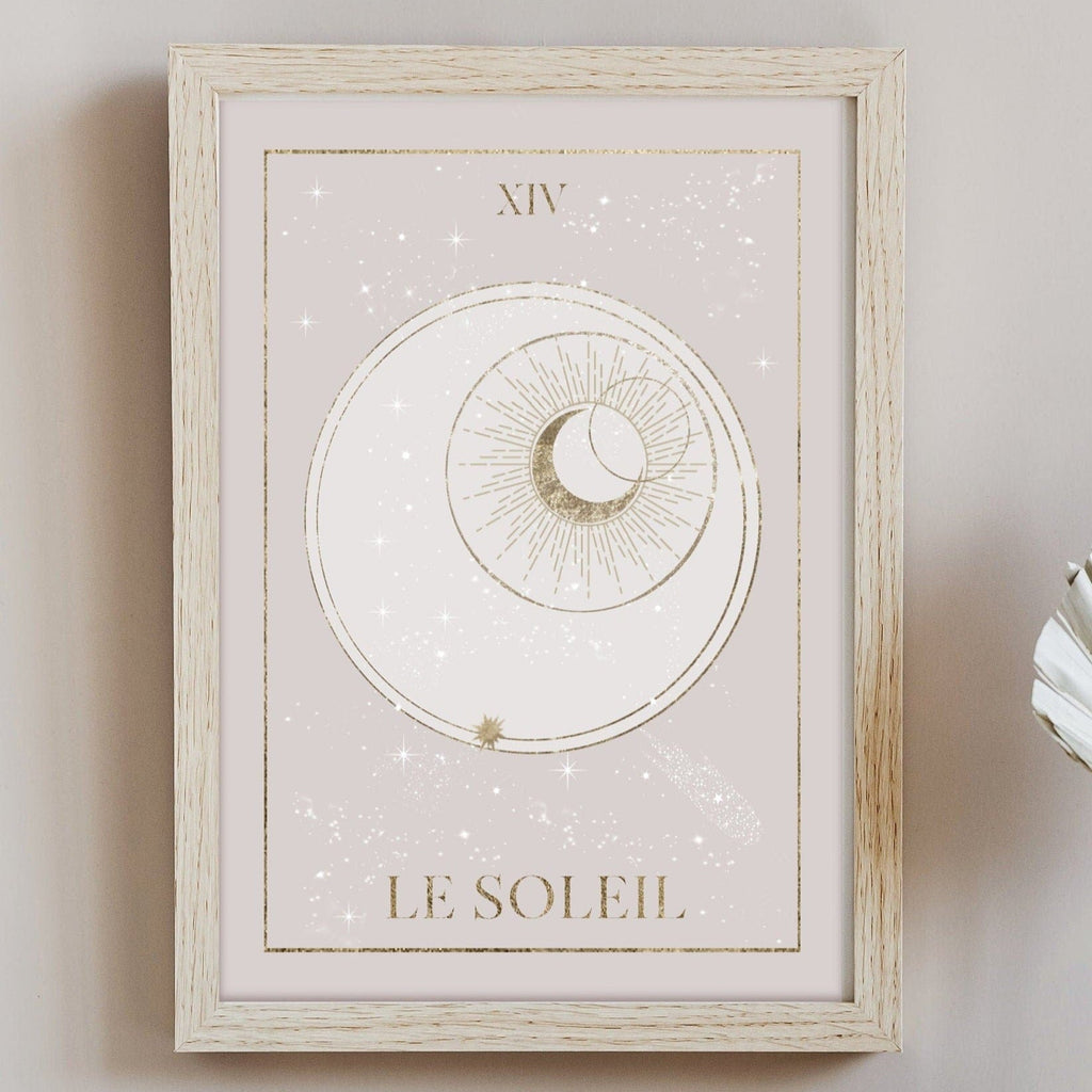 Le Soleil Tarot Art Print