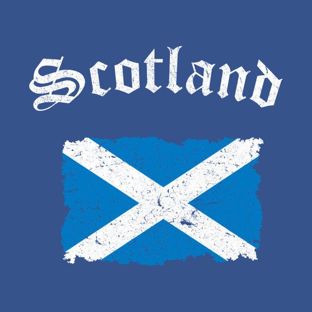 Scotland Flag Cufflinks - Handmade in Scotland | Cuff Links | Wiccan Center