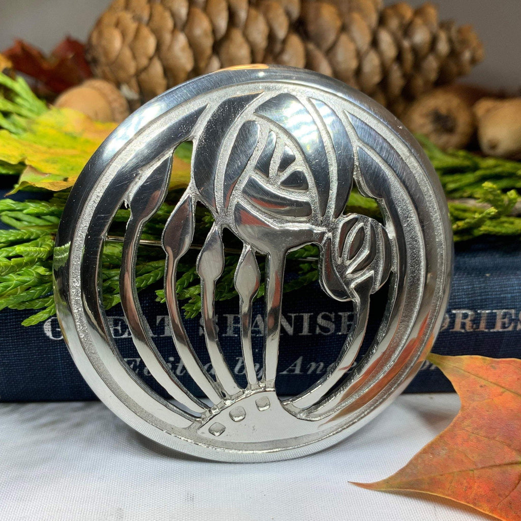 Scottish Mackintosh Brooch - Handmade in Scotland | Brooch | Wiccan Center