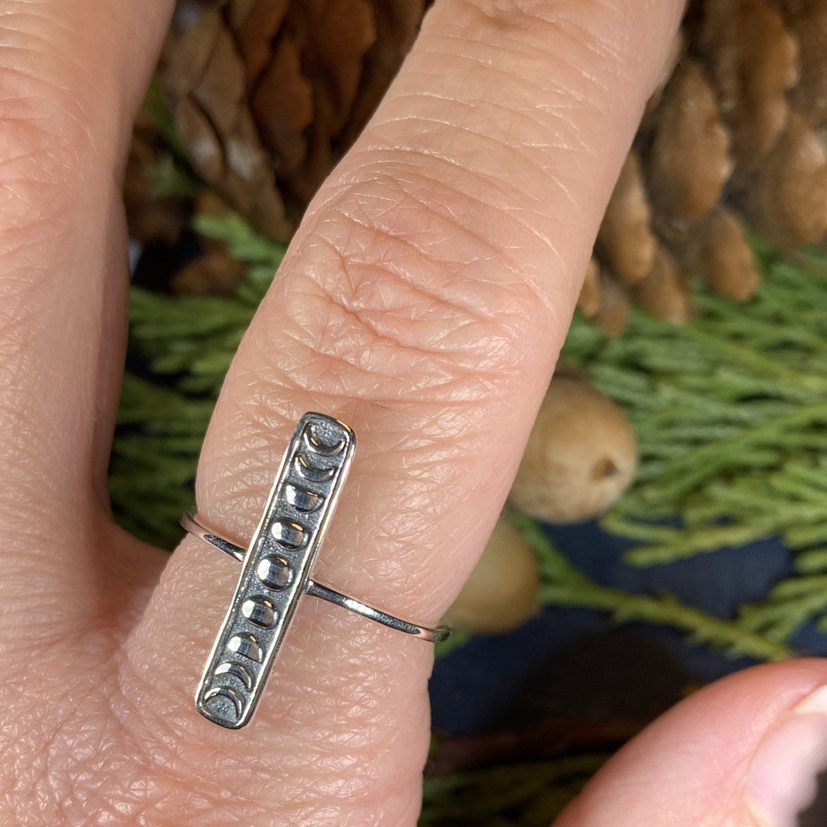 Moon Phases Ring | Ring | Wiccan Center