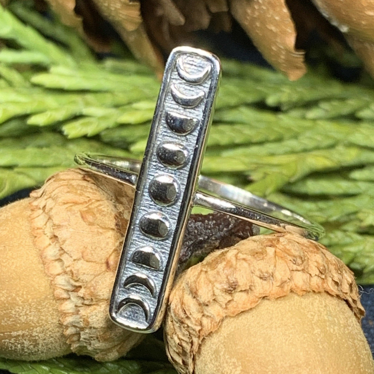 Moon Phases Ring | Ring | Wiccan Center