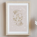 Quartz Art Print