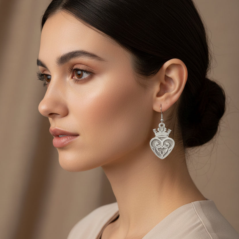 Royal Scottish Luckenbooth Earrings for Women