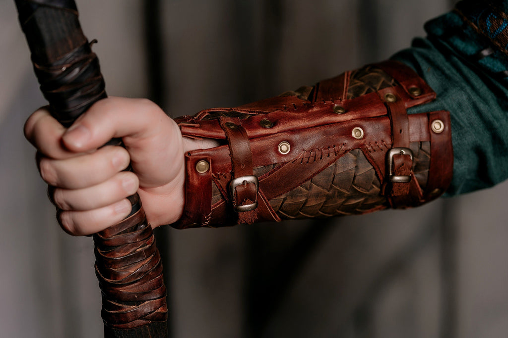 Viking leather bracers | | Wiccan Center