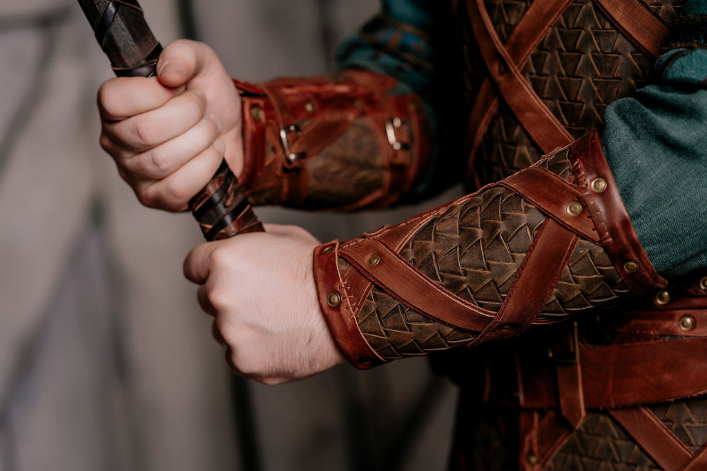 Viking leather bracers | | Wiccan Center