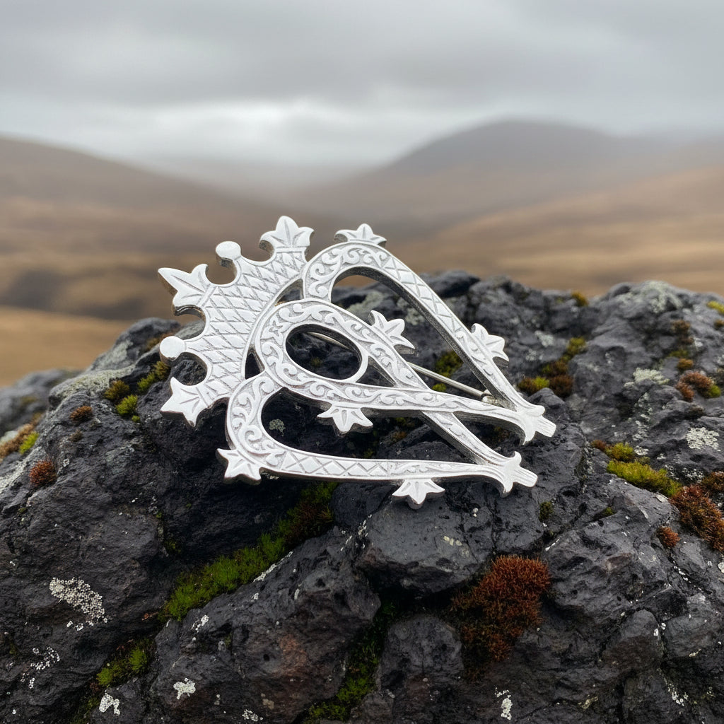 Lillianna Luckenbooth Brooch - Handmade in Scotland | Brooch | Wiccan Center